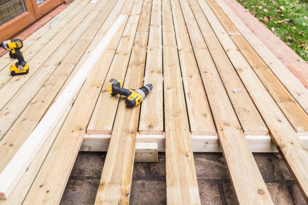 Cost of Damaged Deck Boards Repair in Rockford