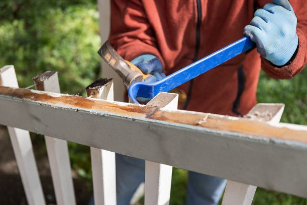 Cost of Deck Railing Replacement in Rockford