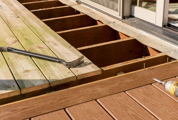Cost of Old Deck Repair in Rockford
