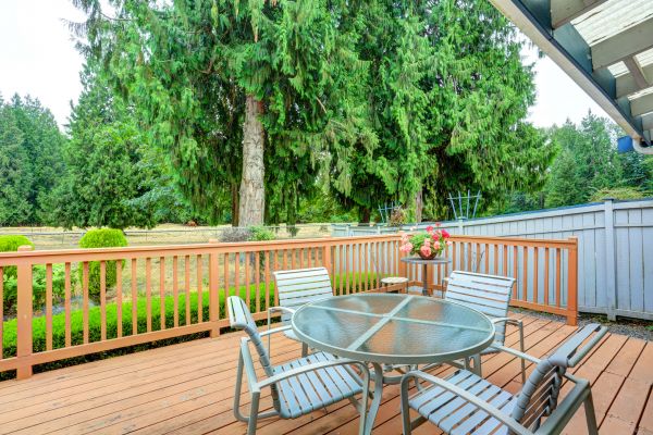 Backyard Deck Construction in Rockford