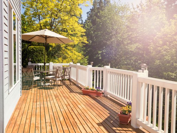 Cedar Deck Installation in Rockford